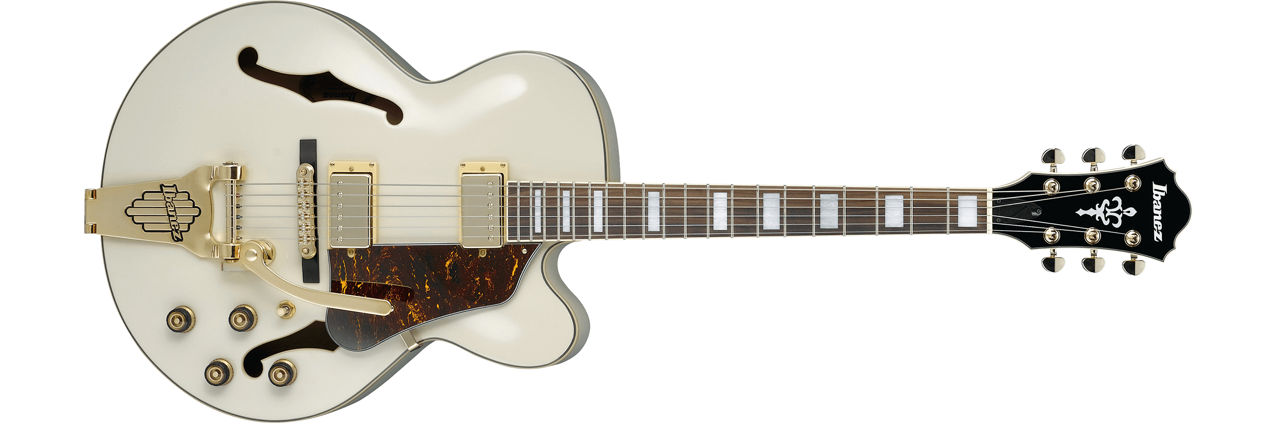 Ibañez - Guitarra Eléctrica Artcore, Color Marfil Mod.AF75TDG-IV_38