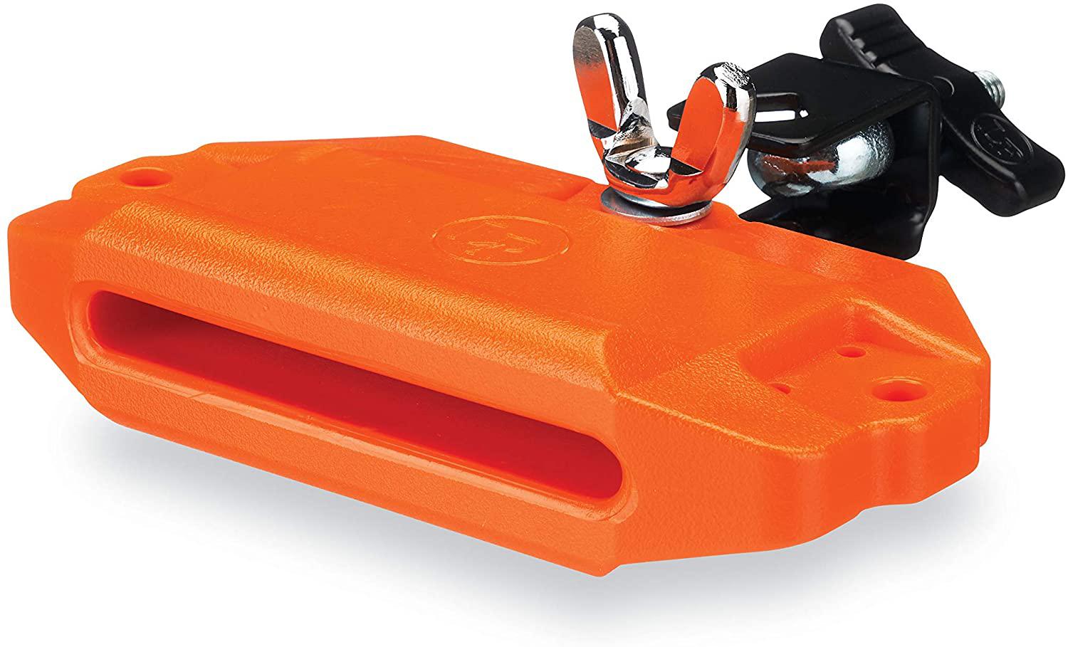 Latin Percussion - Redoba Piccolo, Material Plastico Color Naranja con Soporte Mod.LP1204_30