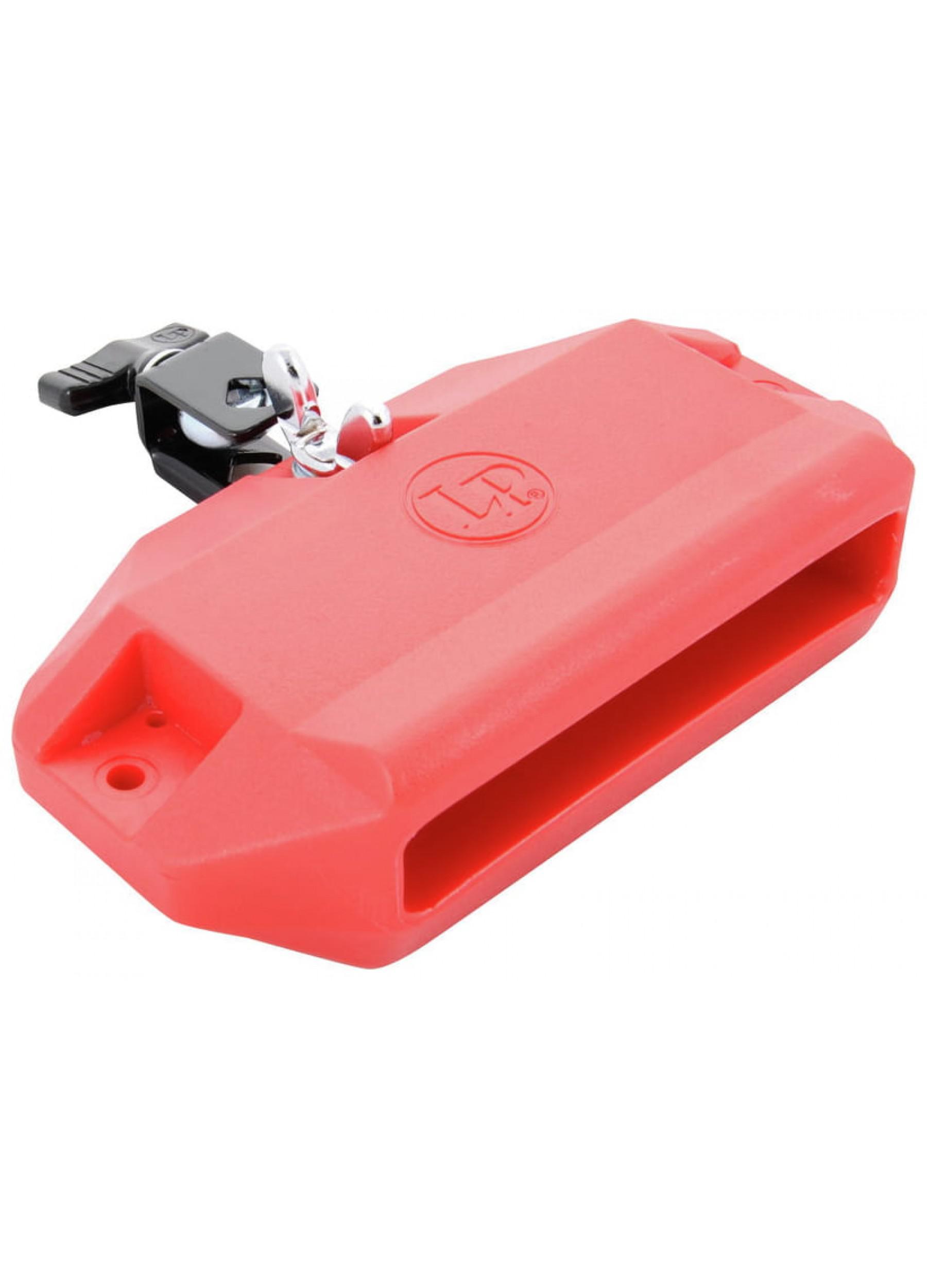 Latin Percussion - Redoba, Material Plastico Tono Bajo Color Rojo con Soporte Mod.LP1207_44