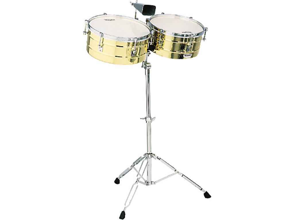 Latin Percussion - Timbal 14/15 Laton con Atril para Soporte de Cencerro Mod.M257B_93