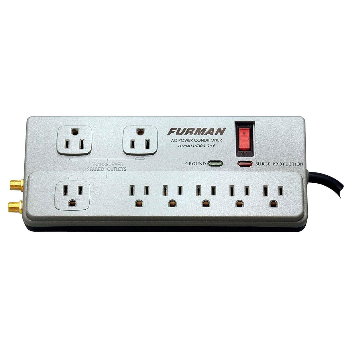 Furman - Barra Multicontacto con acondicionador de energÍa Mod.PST-2+6_36