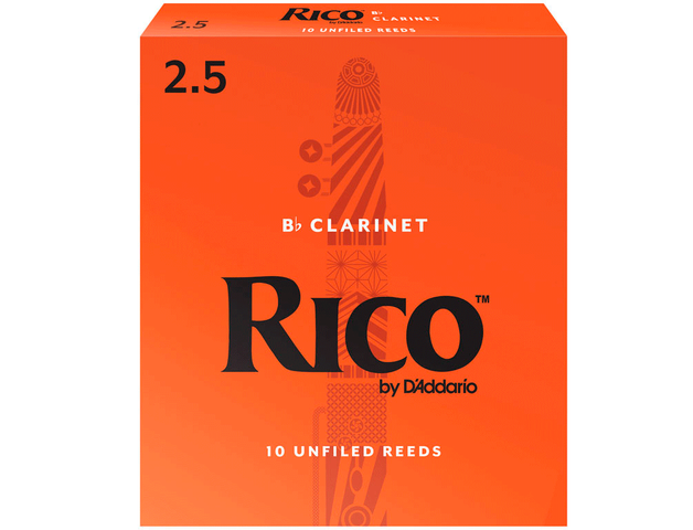 D'Addario - 50 Cañas Rico para Clarinete Si Bemol, Medida: Varias Mod.RCA0___-B(50)_7