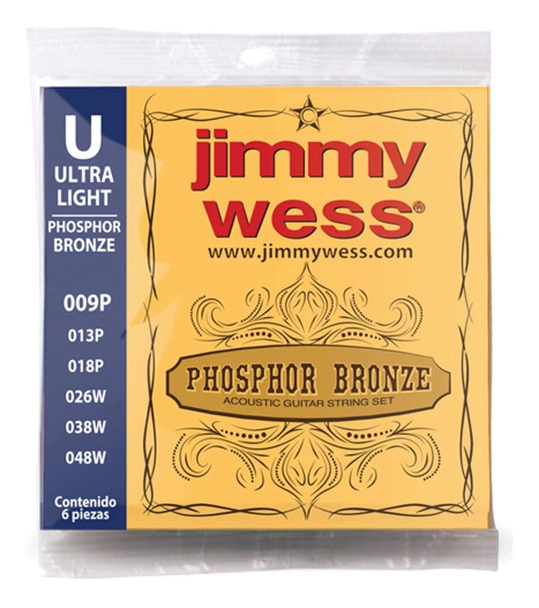 Jimmy Wess - Encordado para Guitarra Acustica BCE Fosfo 09 Mod.JWGA-809BF_70