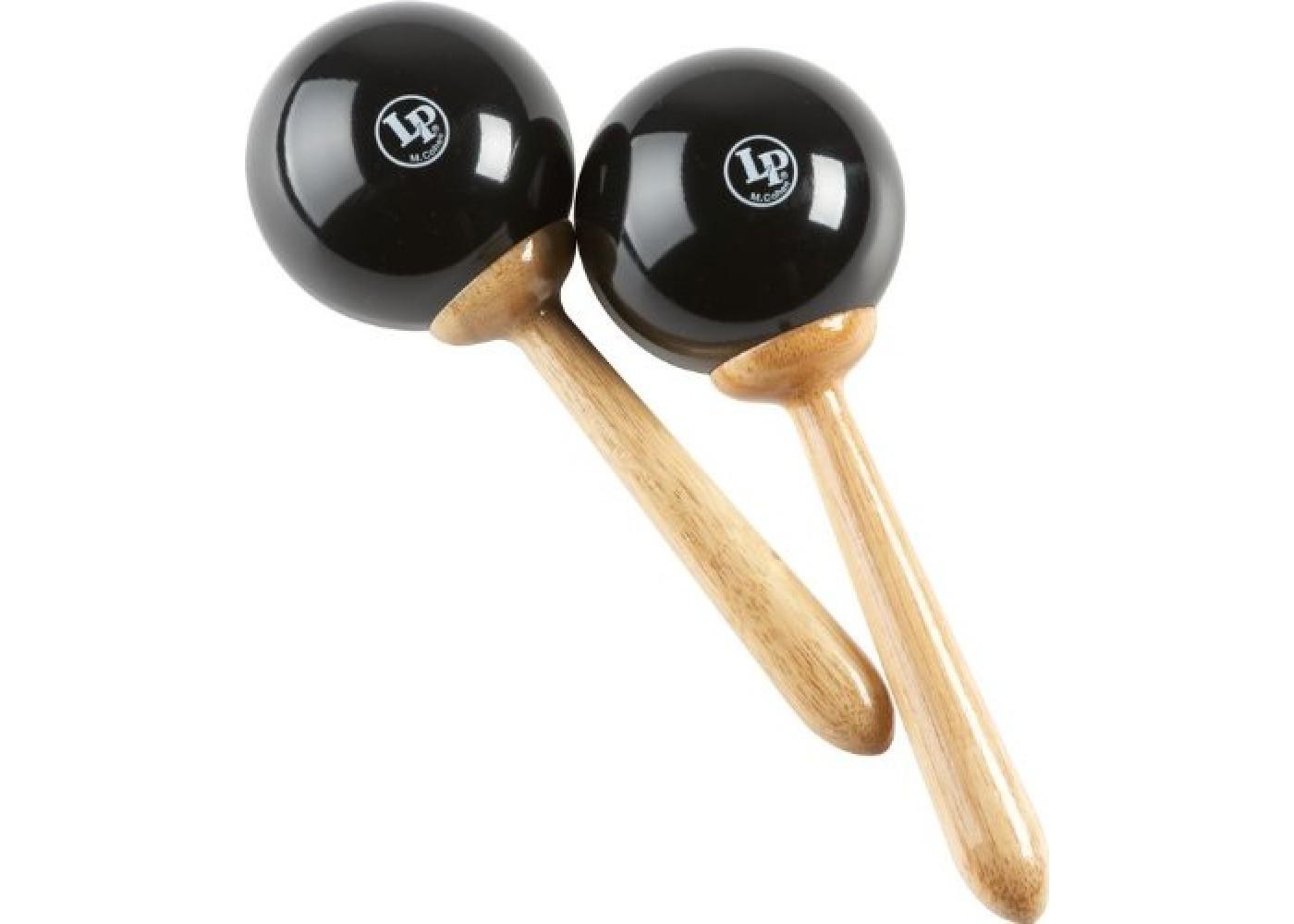 Latin Percussion - Maracas Pro, Fibra de Vidrio Negras Mod.LP389_92