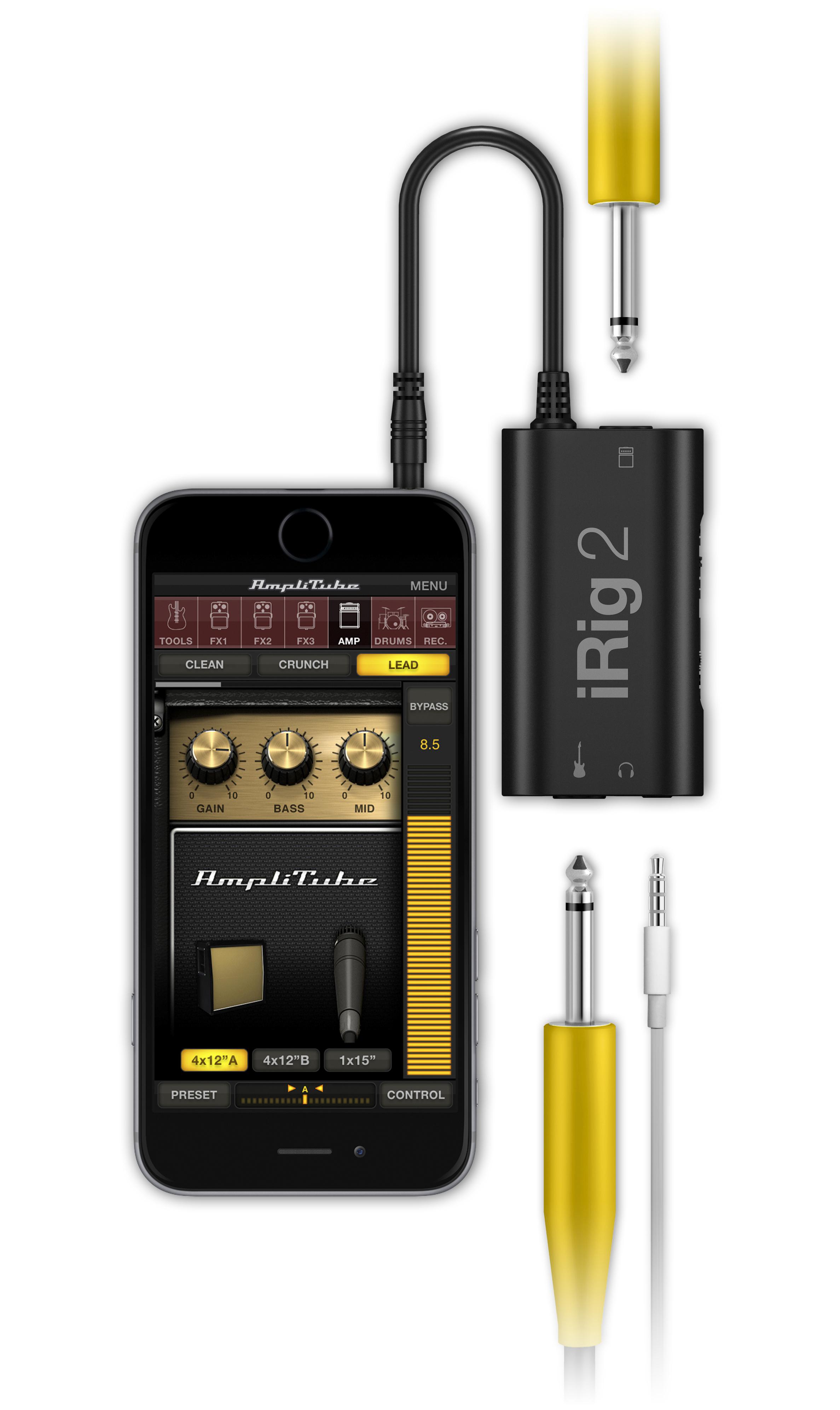 IK Multimedia - Interfaz Analógica de Guitarra iRig 2 para iOS y Mac Mod.P-IRIG2-PLG-IN_8