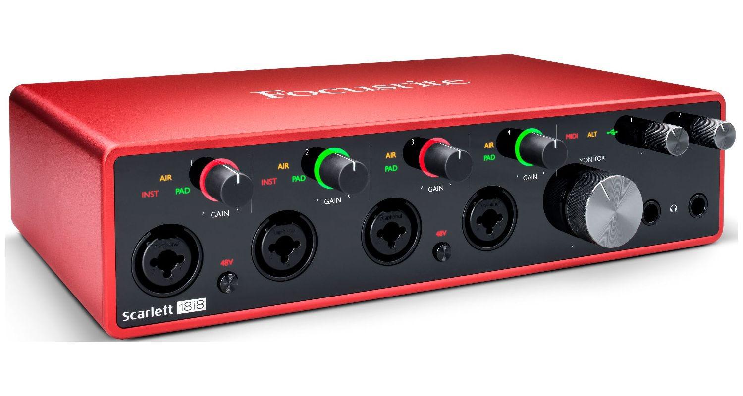 Focusrite - Interface de Audio Scarlett 18i8 (3ra Gen.) Mod.MOSC0028_21