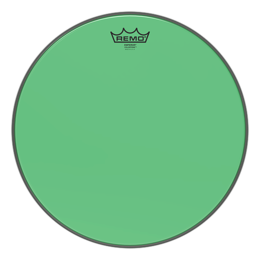 Remo - Parche Colortone Emperor, Color: Verde Tamaño: 15" Mod.BE-0315-CT-GN_18