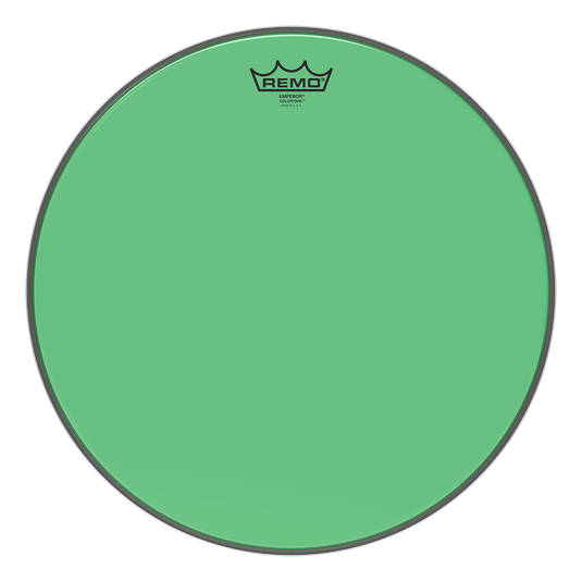 Remo - Parche Colortone Emperor, Color: Verde Tamaño: 16" Mod.BE-0316-CT-GN_19