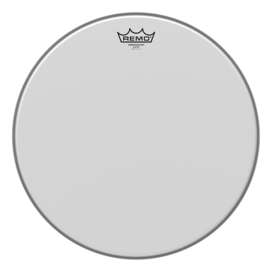 Remo - Parche Ambassador Aspero, Tamaño: 16" Color Blanco Mod.BA-0116-00_26