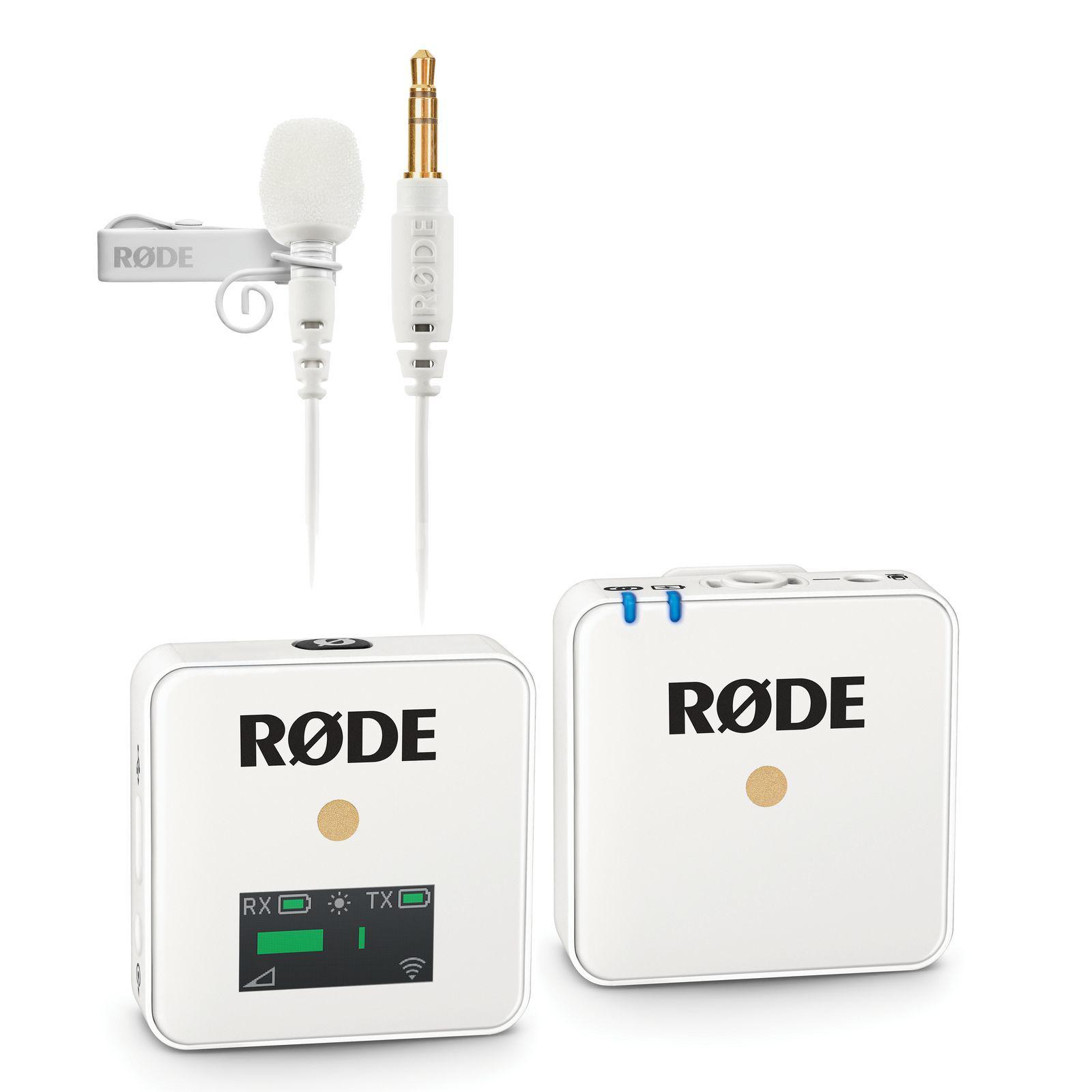 Rode - Kit Wireless Go + Lav Go, Color: Blanco Mod.WIGOLAV_7