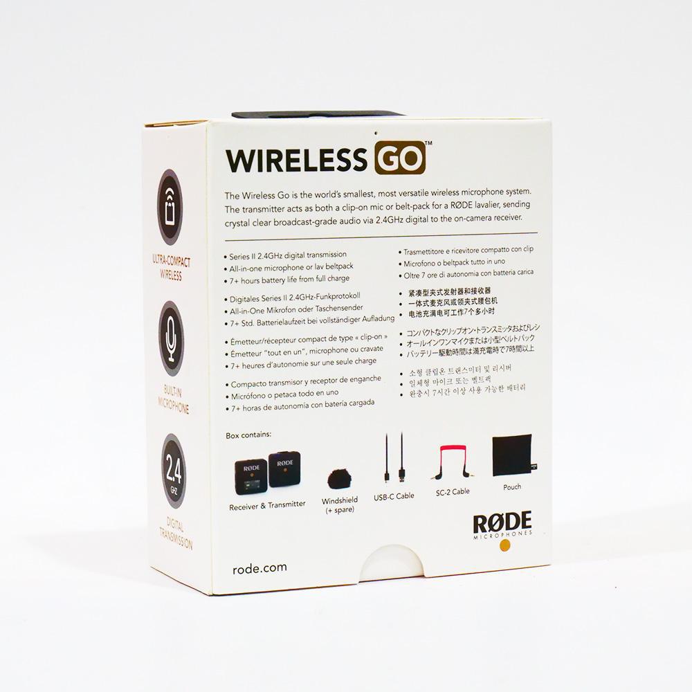 Rode - Sistema de Microfoneo Inalámbrico Wireless Go, Color: Varios Mod.WIGO__14