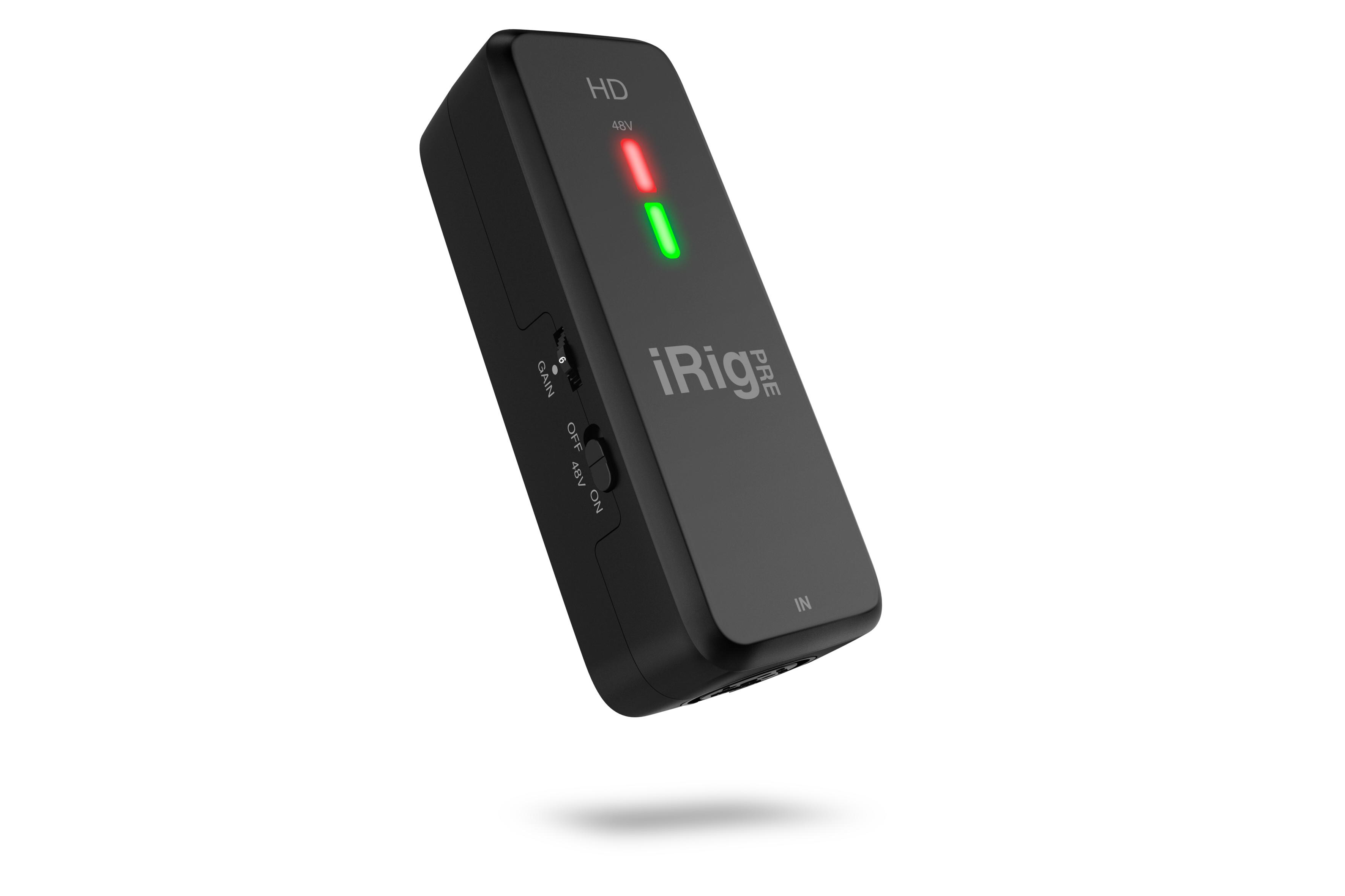 IK Multimedia - Interfaz de Audio para Micrófono XLR iRig Pre HD para iOS y Android Mod.IP-IRIG-PREHD-IN_3