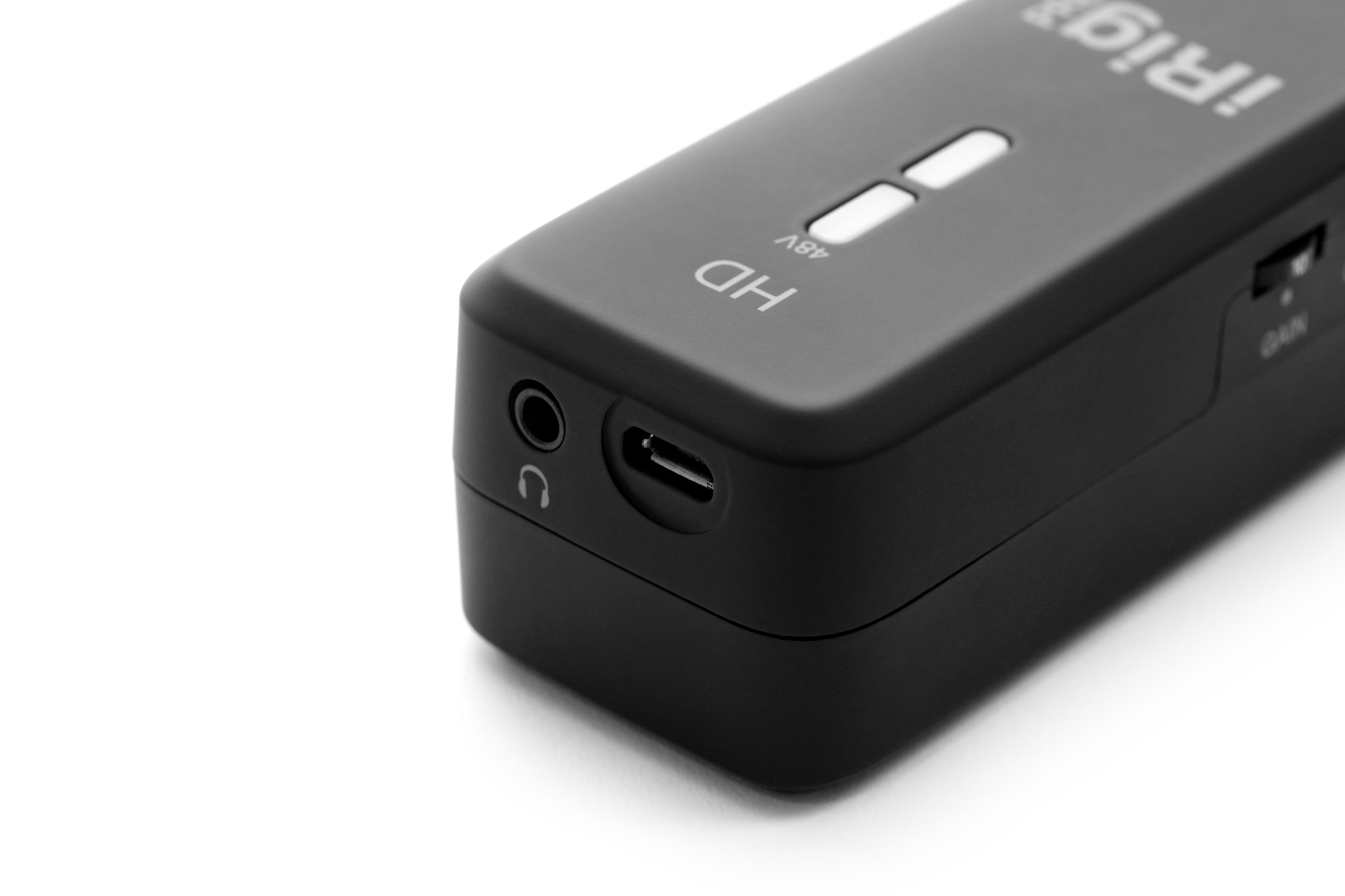 IK Multimedia - Interfaz de Audio para Micrófono XLR iRig Pre HD para iOS y Android Mod.IP-IRIG-PREHD-IN_7