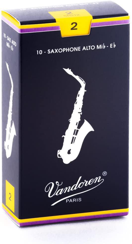 Vandoren - Cañas Mib para Sax Alto, 10 Piezas Medida: 2 Mod.SR212_4