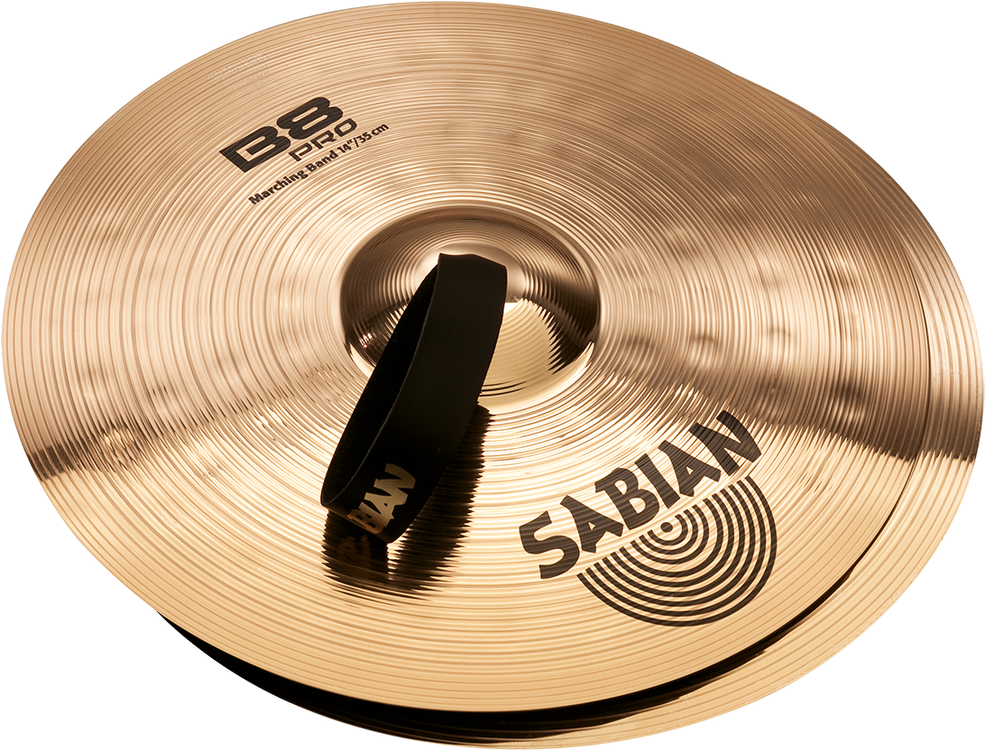 Sabian - Platillos B8 Pro Marching Band, Tamaño: 14 Mod.31422B_31