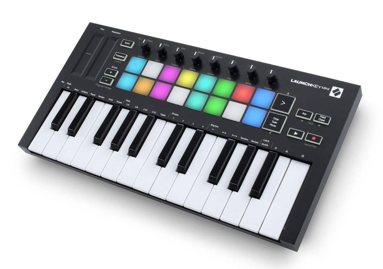 Novation - Teclado Controlador MIDI Launchkey Mini MK3 Mod.NOVLKMIN3_31