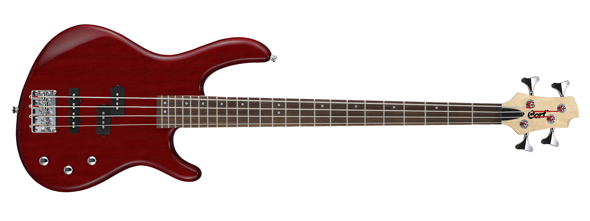 Cort - Bajo Electrico Action PJ, Color: Rojo Poroso Mod.Action PJ OPBC_46