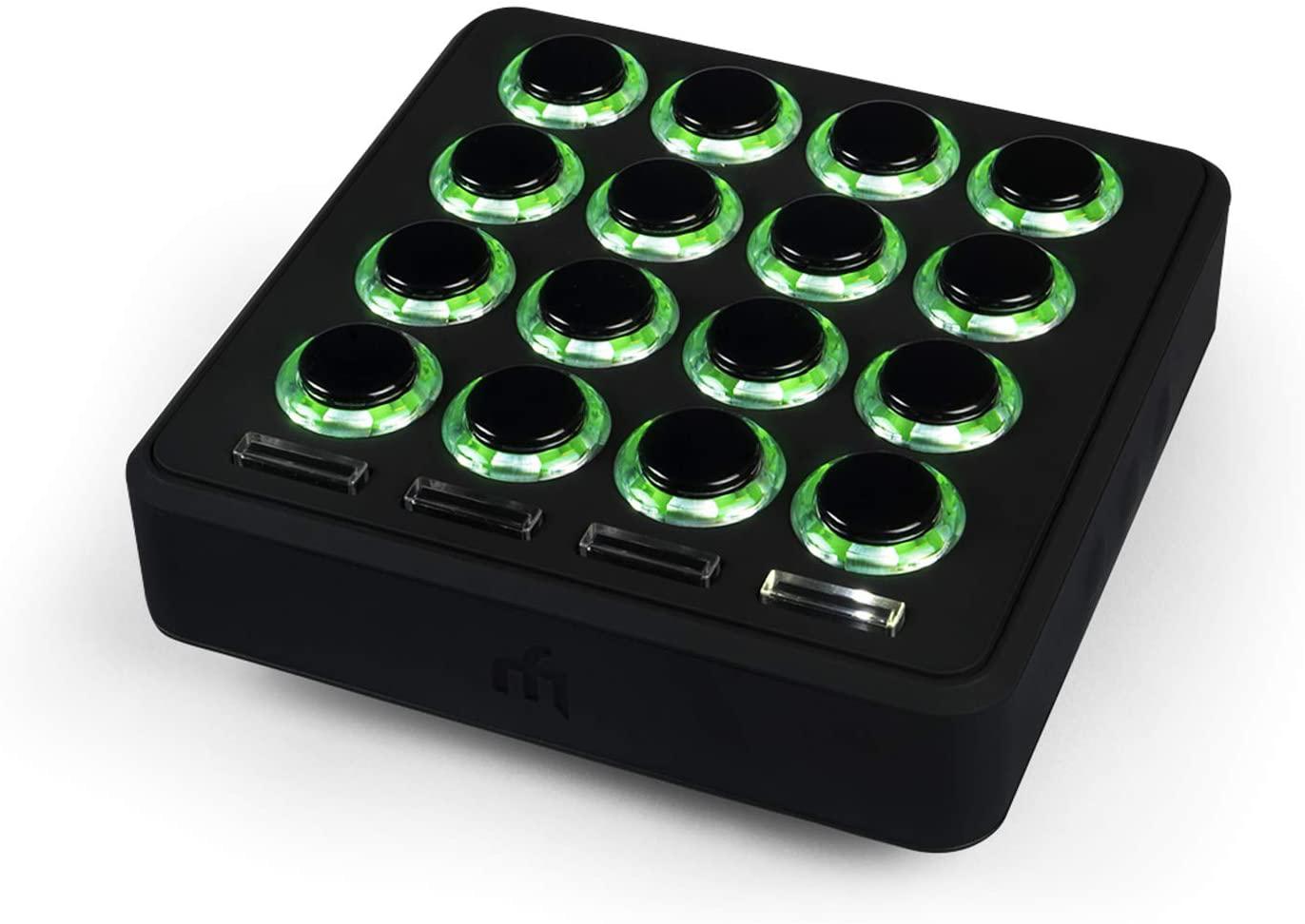 DJTT - Superficie de Control MIDI Fighter 3D, Color: Negro_2