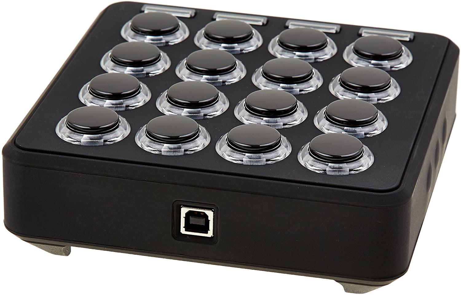 DJTT - Superficie de Control MIDI Fighter 3D, Color: Negro_4