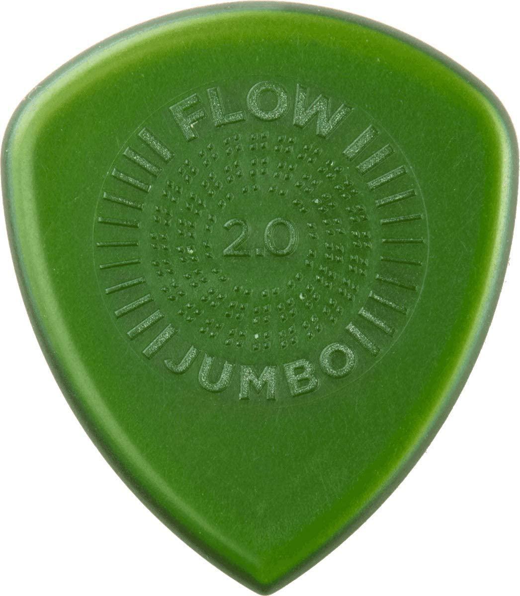 Dunlop - 12 Plumillas Flow Jumbo, Calibre: 2.0 Mod.547R2.0_9