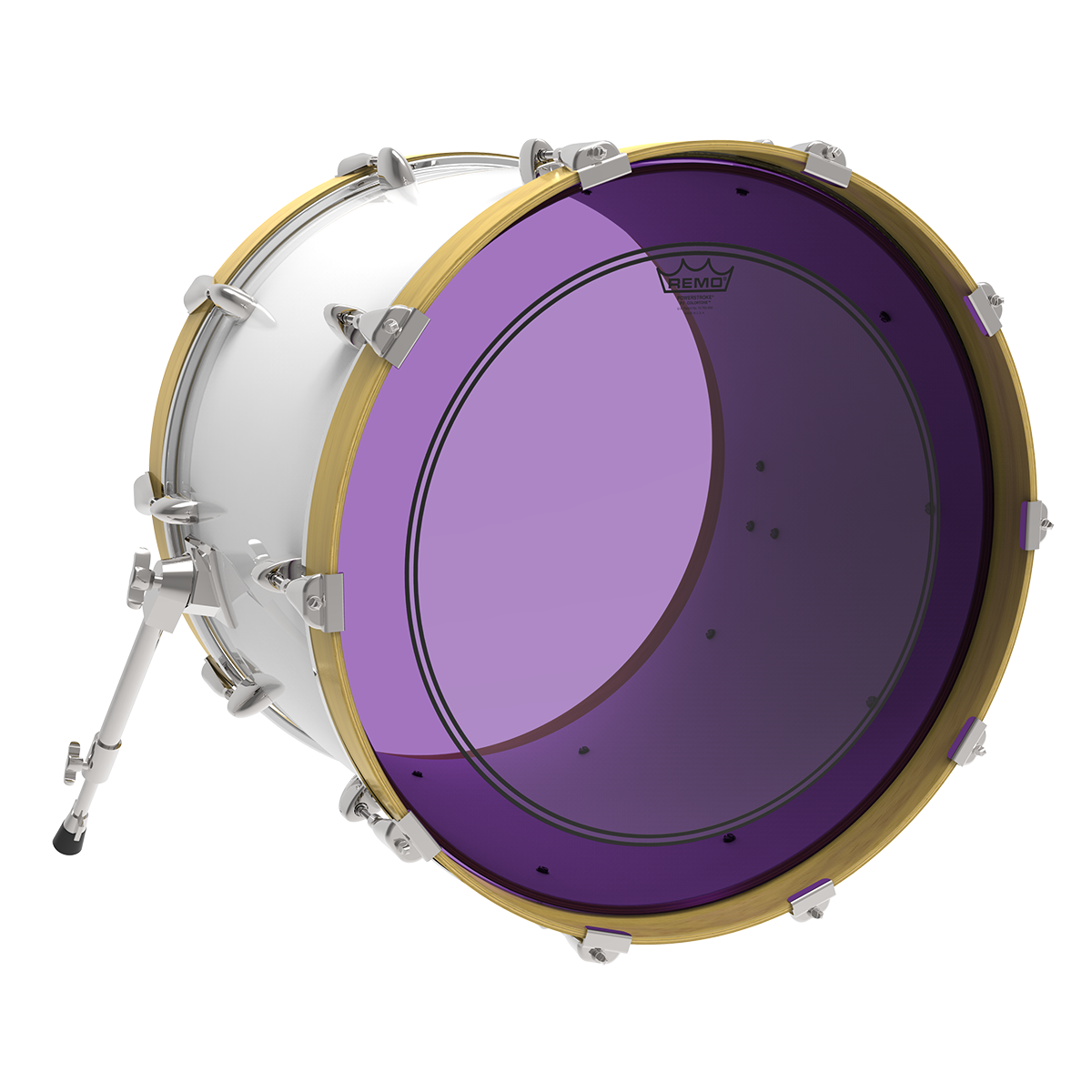 Remo - Parche Colortone Powerstroke P3, Tamaño: 22" Color: PU Mod.P3-1322-CT-PU_5