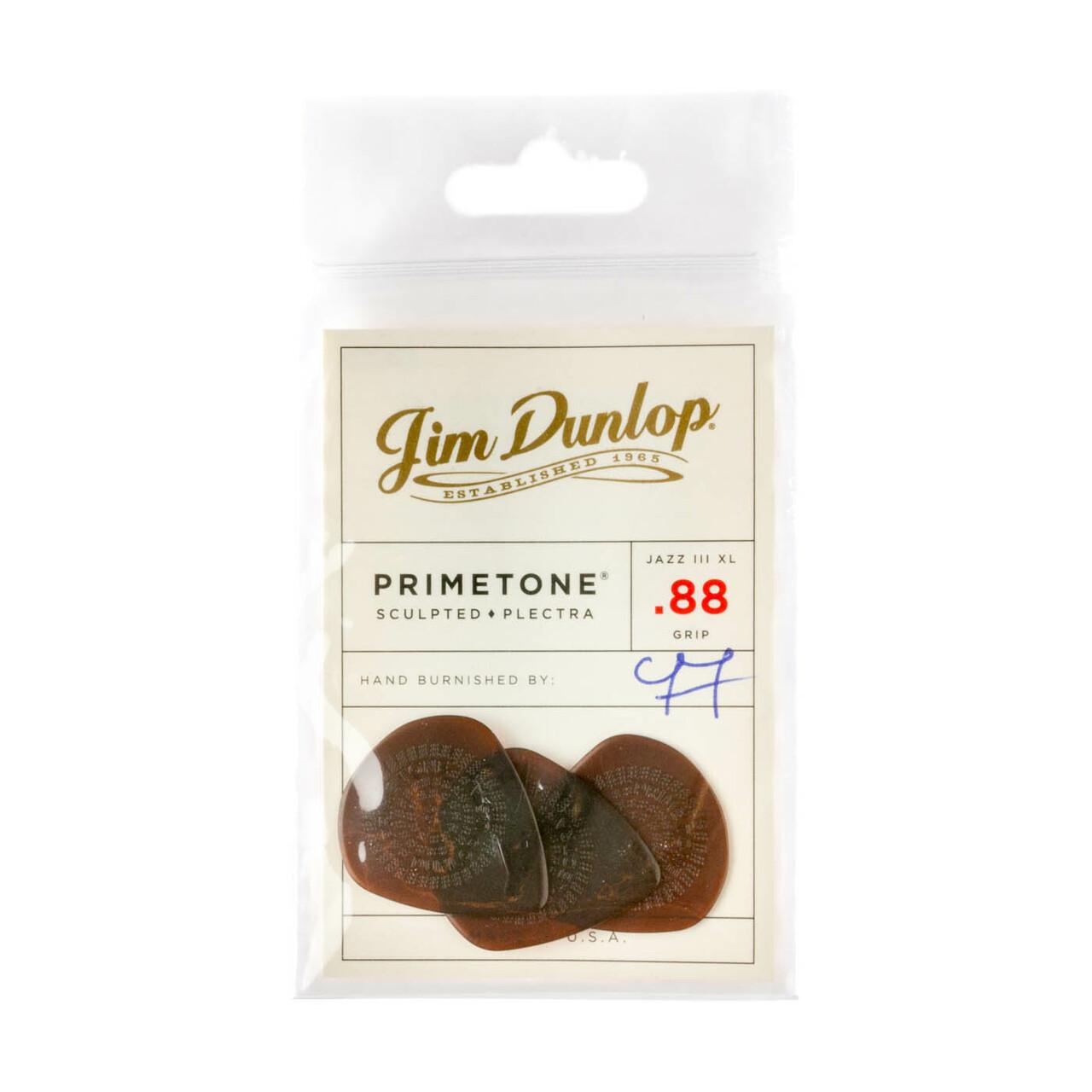 Dunlop - 3 Plumillas Primetone STD, Calibre: .88 Mod.520P.88_50