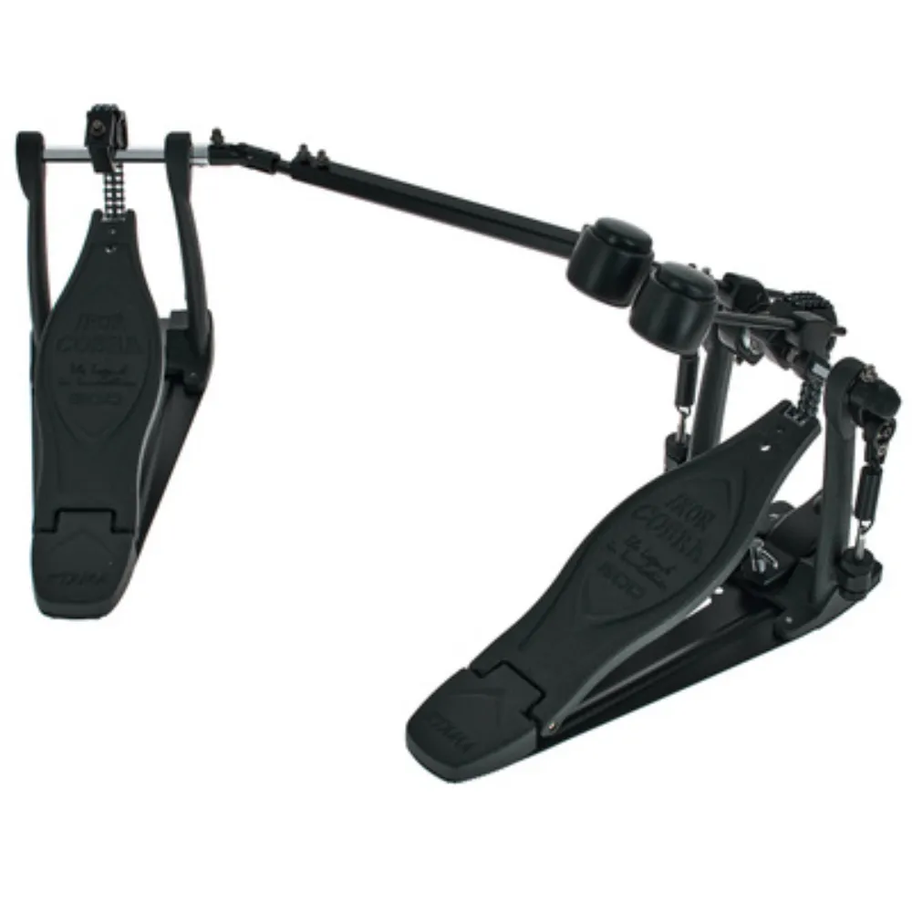 [PMG12339] Tama - Pedal Doble Iron Cobra Para Bombo, Negro Mod.HP600DTWMB