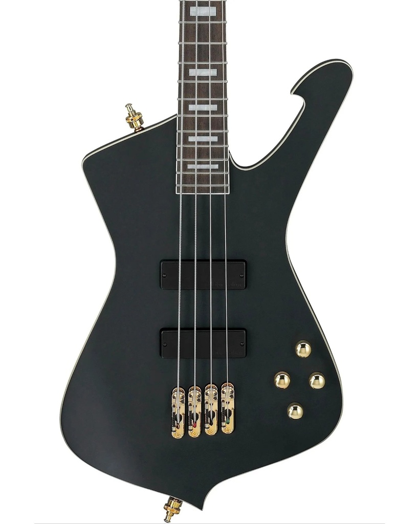 Ibañez - Bajo Eléctrico Iceman Negro Mate Con Funda Mod.ICB620-BKF