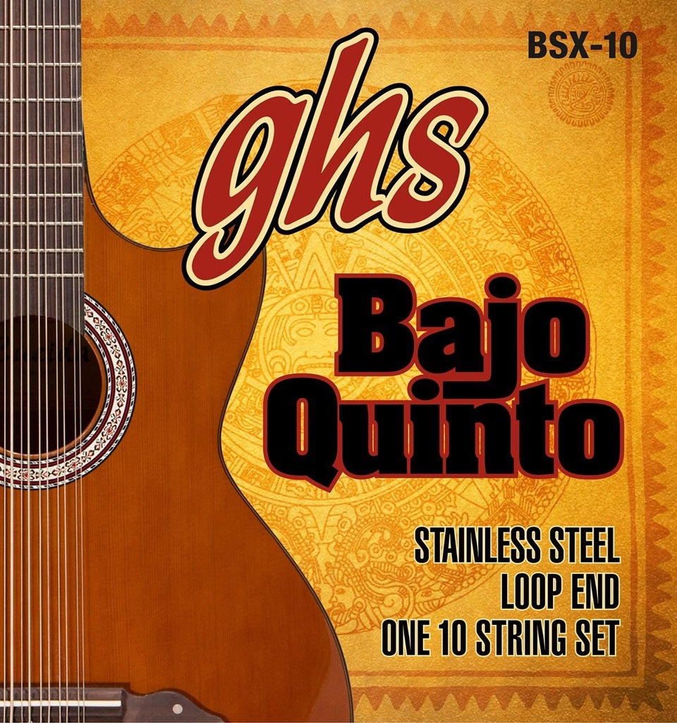 [PMG10542] GHS - Encordado para Bajo Quinto, Calibres: .024 - .078 Mod.BSX-10