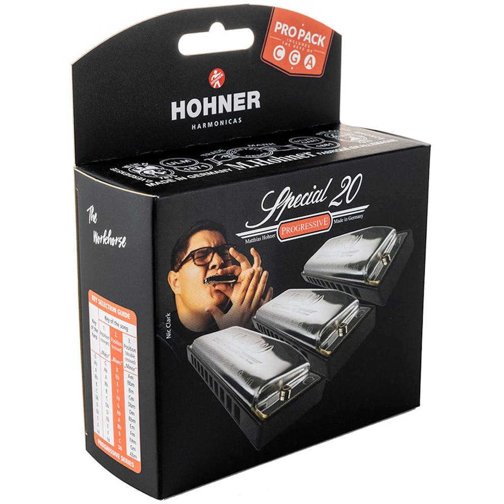 [PMG12105] Hohner - Armónicas Do/Sol/La-Mayor Special 20 Mod.M5601PP