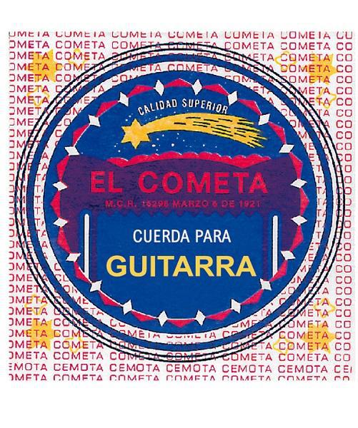 El Cometa - Cuerda 6A para Guitarra, 12 Piezas Entorchado .045 Sin Borla Mod.513S
