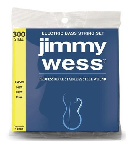 Jimmy Wess - Encordado para Bajo Eléctrico, Pro. Acero Mod.WAB300