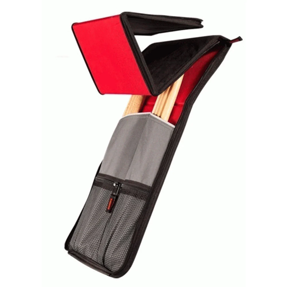 Sabian - Funda Stickflip para Baqueta, Color: Negro con Rojo Mod.SSF12