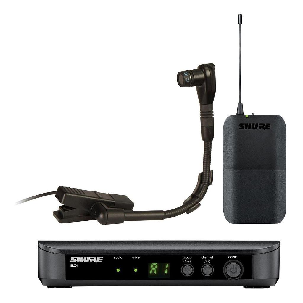 Shure - Sistema Inalámbrico BLX para Instrumento de Viento Mod.BLX14/B98