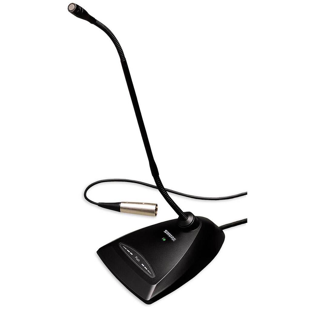 Shure - Micrófono Cuello de Ganso Microflex con Base Mod.MX418D/S