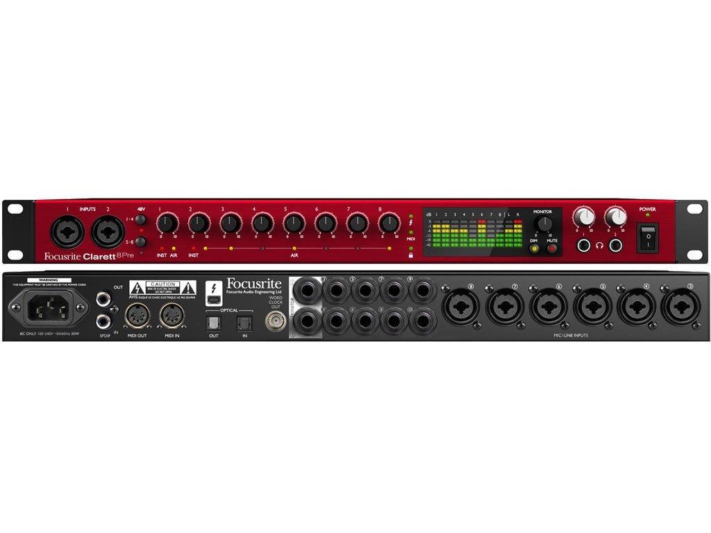 Focusrite - Interfaz de Audio Clarett 8 Pre Mod.MOCL0003ULJP