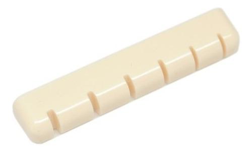 Nacional - Cejas Lisas para Guitarra Clásica, Material: Hueso Mod.CELZGC