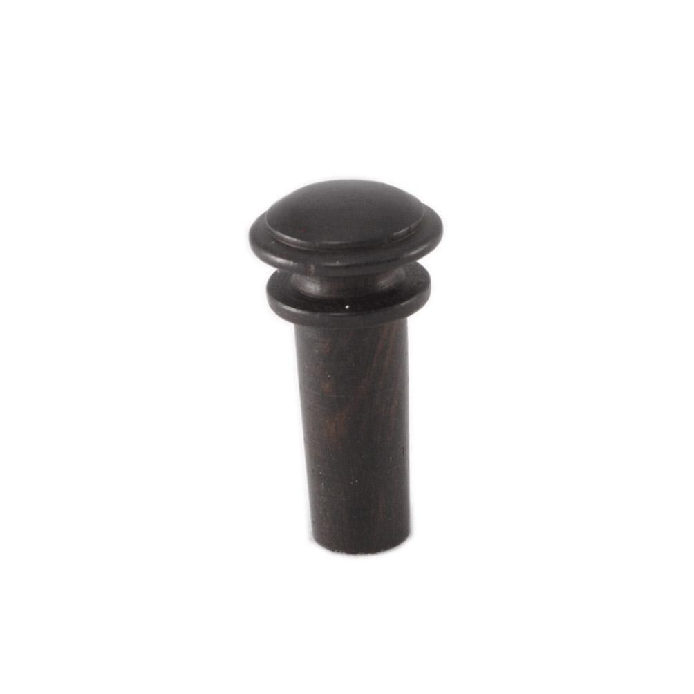 Shimro - Boton para Cordal de Violin 4/4, Ebony Mod.SPE1144