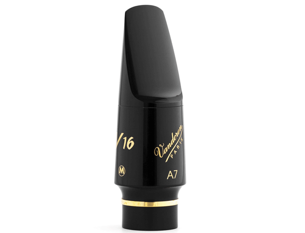 Vandoren - Boquilla V16 A7 para Sax Alto, Medium Ebonite Mod.SM813M