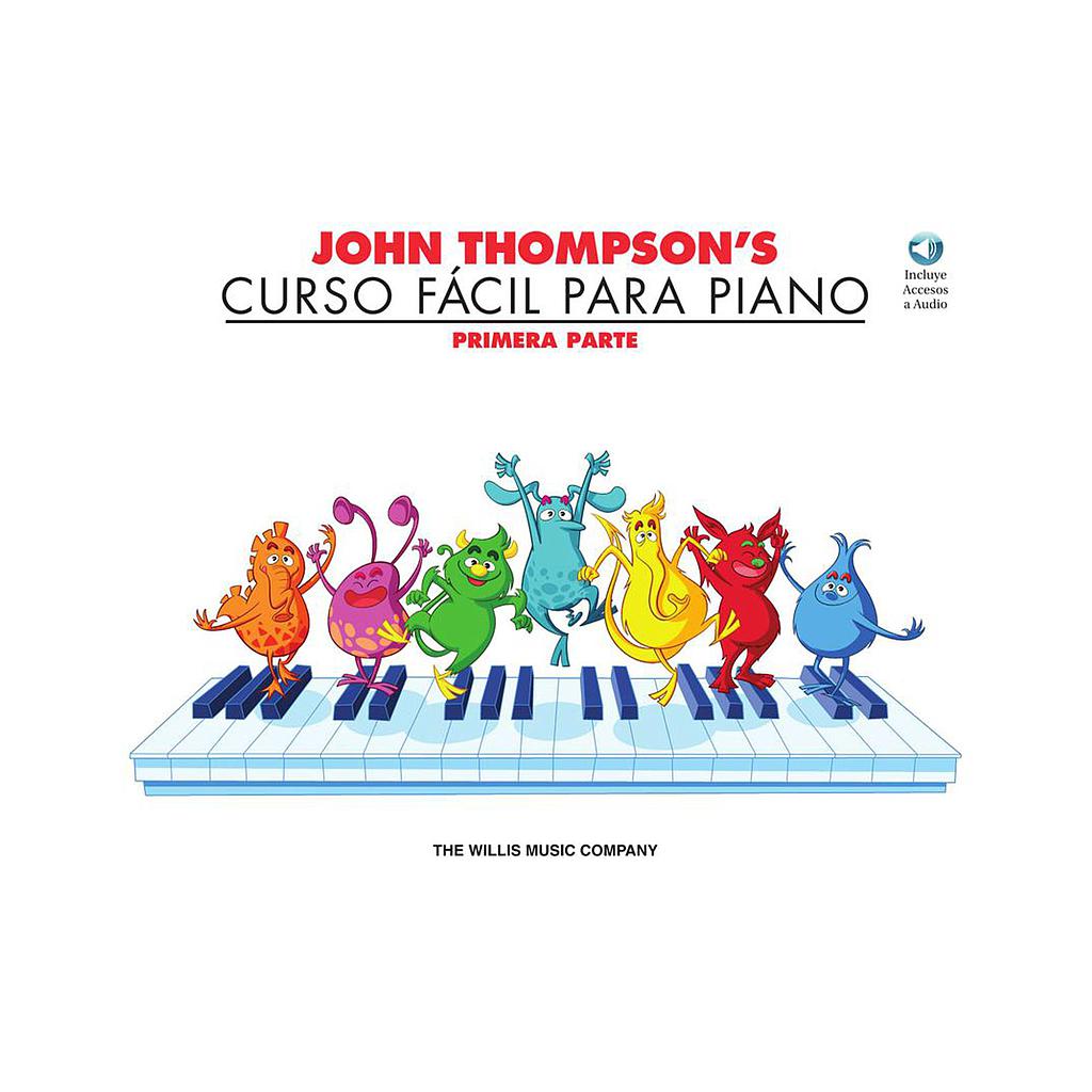 Hal Leonard - Curso Fácil Thompson para Piano, Libro y CD Mod.HL00416815