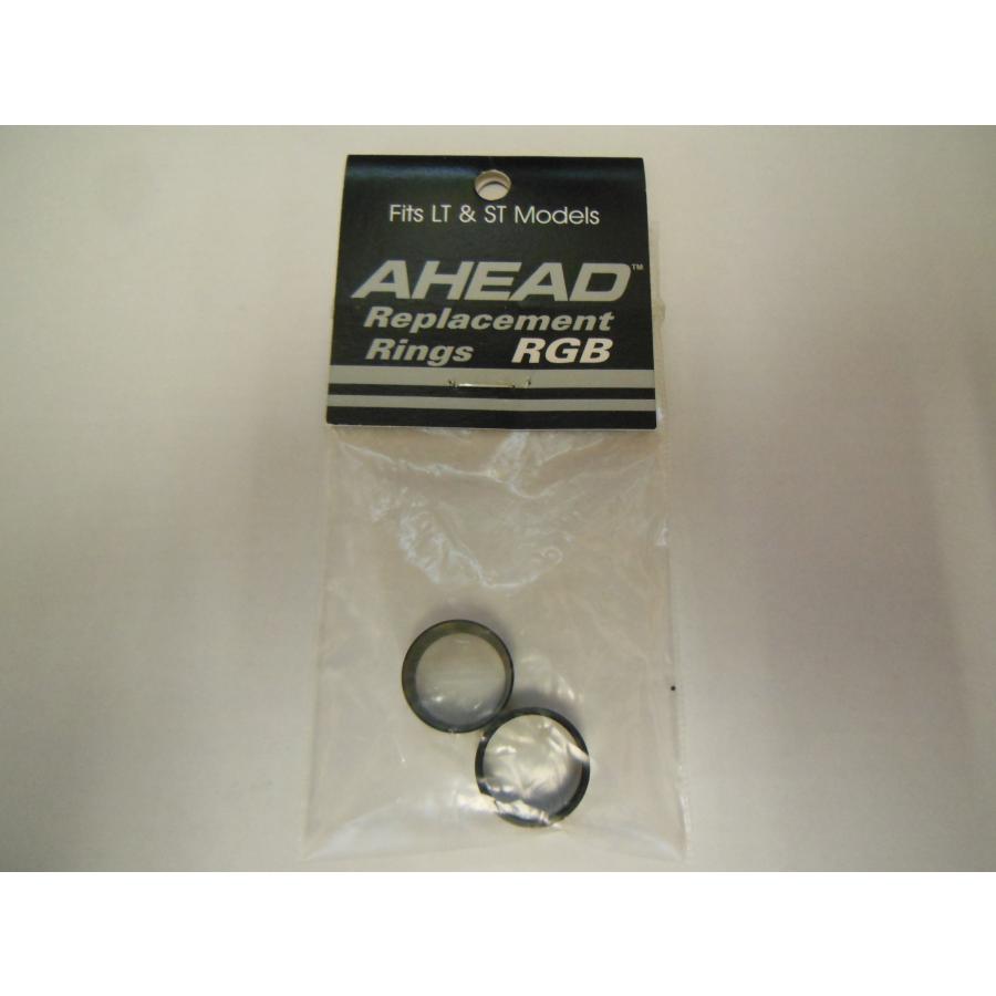 [IMP0633] Ahead - Par de Anillos de Repuesto para Baquetas Long/Short, Color: Negro Mod.RGB