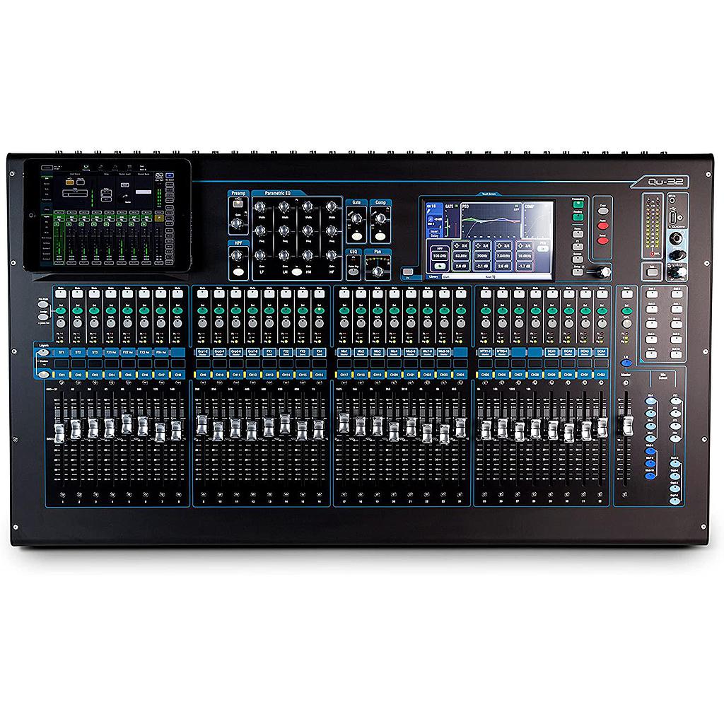 Allen & Heath - Mezcladora de 32 Canales Mod.Qu-32