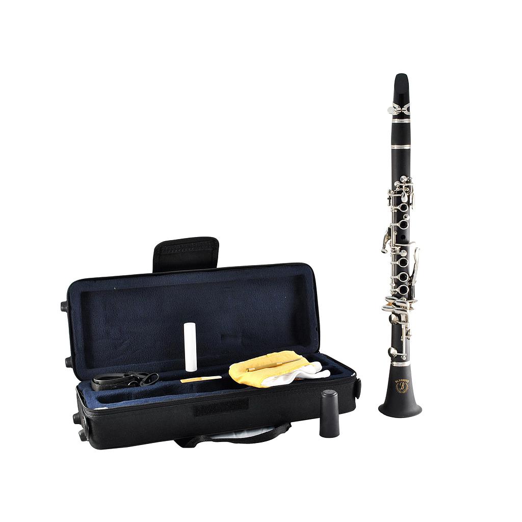 Blessing - Clarinete Mib Ebonite 11 Llaves con Estuche Mod.6402E-11