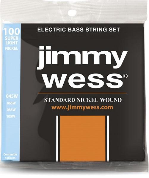 Jimmy Wess - Encordado para Bajo Eléctrico Niquel 48-110 Mod.100SL