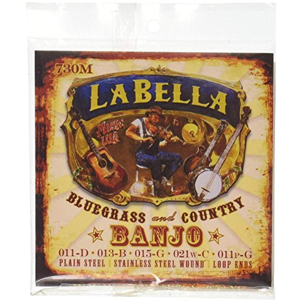 La Bella - Encordado para Banjo de 5 Cuerdas Mod.730M