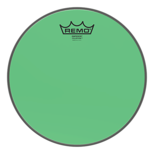 Remo - Parche Colortone Emperor, Color: Verde Mod.BE-03__-CT-GN