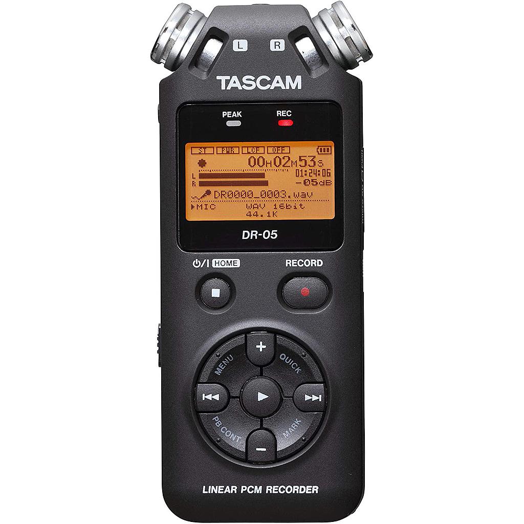 Tascam - Grabadora Portátil de Mano Mod.DR-05