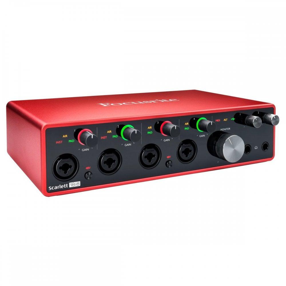 Focusrite - Interfase de Audio Scarlett 18i8 (3ra Gen.) Mod.MOSC0028