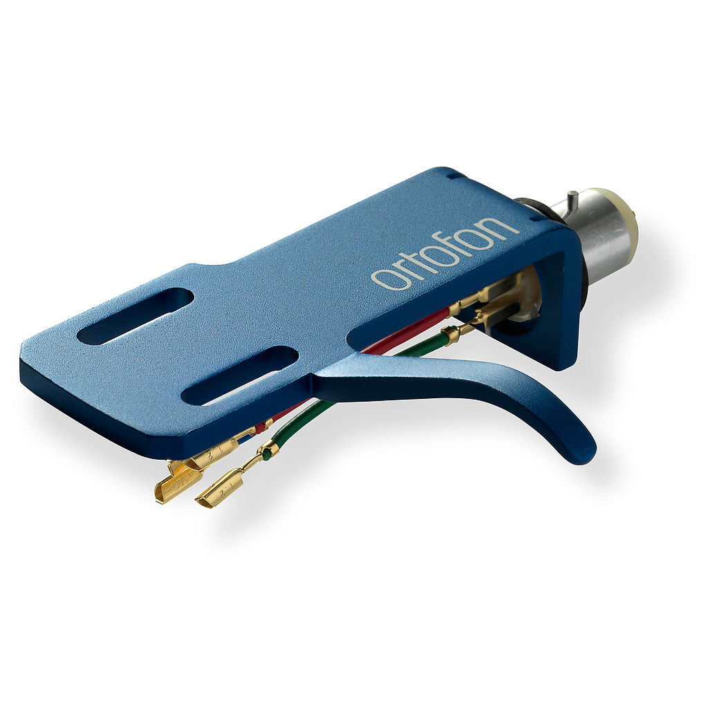 Ortofon - Cabeza de Aluminio para Fonocaptores de Montaje Estándar, Color: Azúl Mod.SH-4 Blue