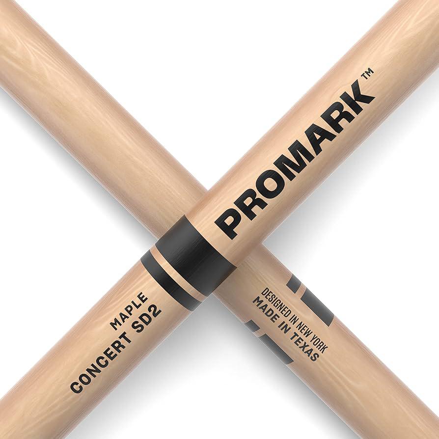 Promark - Baquetas SD2, Material: ARCE Punta: Madera Mod.SD2W